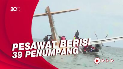 19 Orang Tewas Akibat Pesawat Jatuh ke Danau di Tanzania