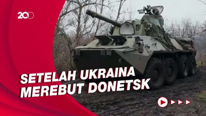 Zelensky: Rusia Masih Serang Donetsk, Tapi Alami Kerugian Besar