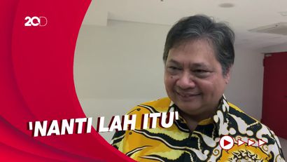 Jawaban Santai Airlangga Saat Jokowi Sebut Jatah Pilpres Prabowo