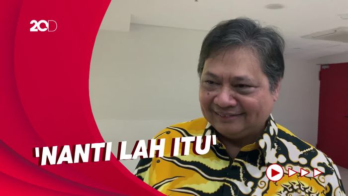 Jawaban Santai Airlangga Saat Jokowi Sebut Jatah Pilpres Prabowo