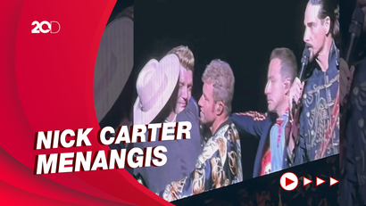 Momen Mengharukan saat Backstreet Boys Beri Penghormatan untuk Aaron Carter