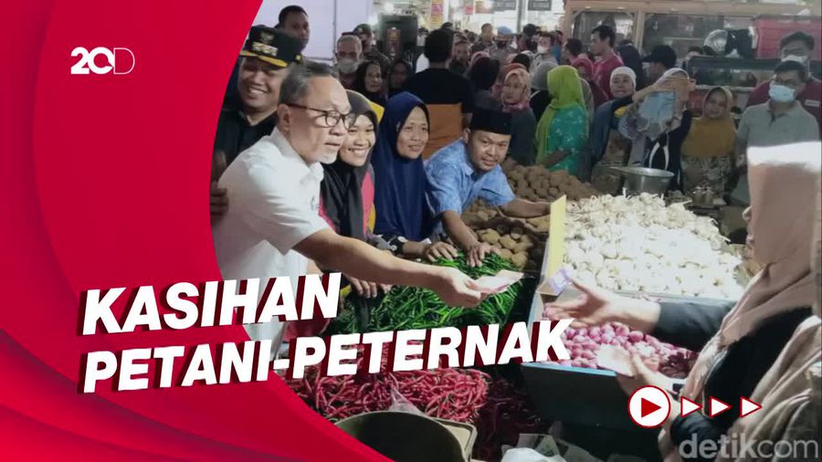 Mendag Zulhas Kaget Harga Cabai dan Ayam di Makassar Terlalu Murah