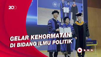 Melihat Langsung Penganugerahan Gelar Dr Hc untuk Puan dari PKNU Korsel