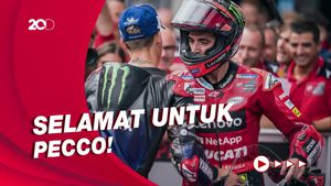 Respek! Pelukan Quartararo untuk Bagnaia