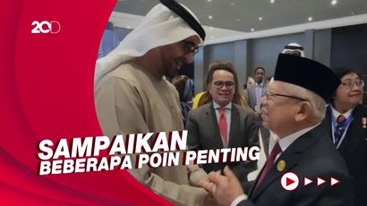 Wapres Maruf Hadiri KTT COP27, Bertemu Presiden UEA-Pakistan
