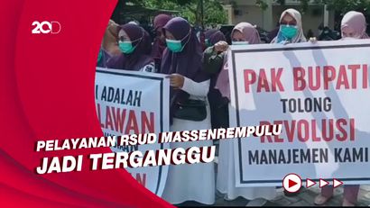 Ratusan Nakes Enrekang Mogok Kerja Gegara tak Masuk Seleksi PPPK