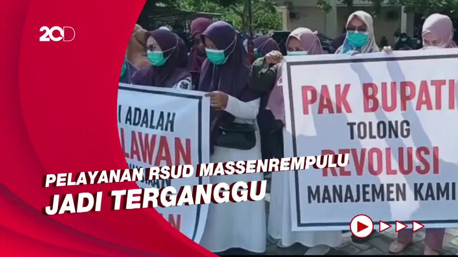 Ratusan Nakes Enrekang Mogok Kerja Gegara tak Masuk Seleksi PPPK