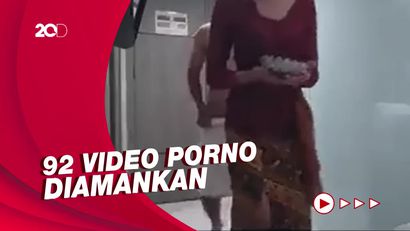 Dua Pemeran Video Kebaya Merah Kini Berbaju Tahanan