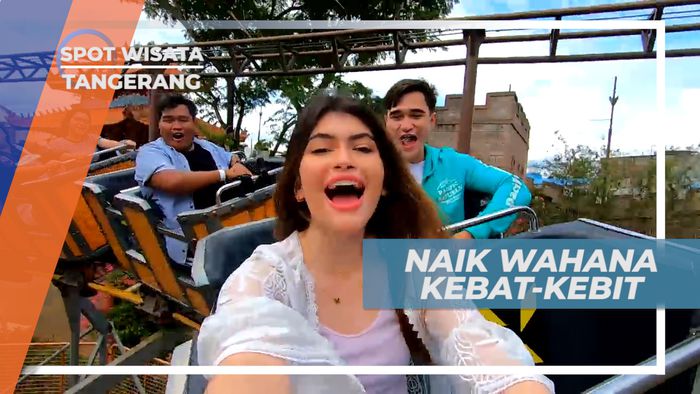 Pacu Adrenalin, Serunya Mencoba Naik Wahana Kebat-Kebit, Tangerang