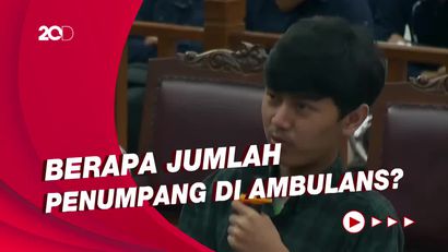 Jawaban Polos Sopir Ambulans Bikin Riuh di Sidang Pembunuhan Yosua