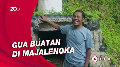 Mengintip Gua yang Dijadikan Tempat Tinggal Petani di Majalengka
