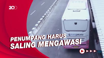 TransJ Bakal Tambah Armada Bus Pink untuk Cegah Kekerasan Seksual