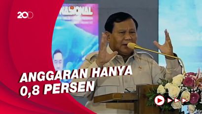 Prabowo: Elite Kita Kurang Waspada Terhadap Ancaman Perang