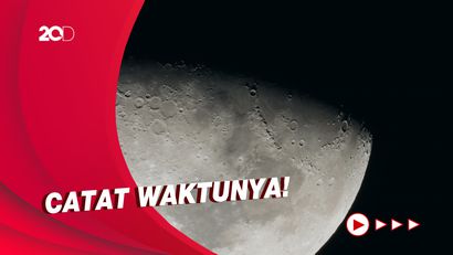 Daftar Wilayah yang Bisa Lihat Gerhana Bulan Total Hari Ini