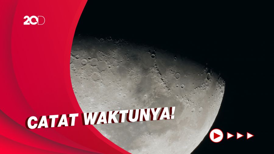 Daftar Wilayah yang Bisa Lihat Gerhana Bulan Total Hari Ini