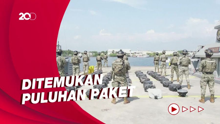 1,3 Ton Kokain Ditemukan Mengapung di Samudera Pasifik