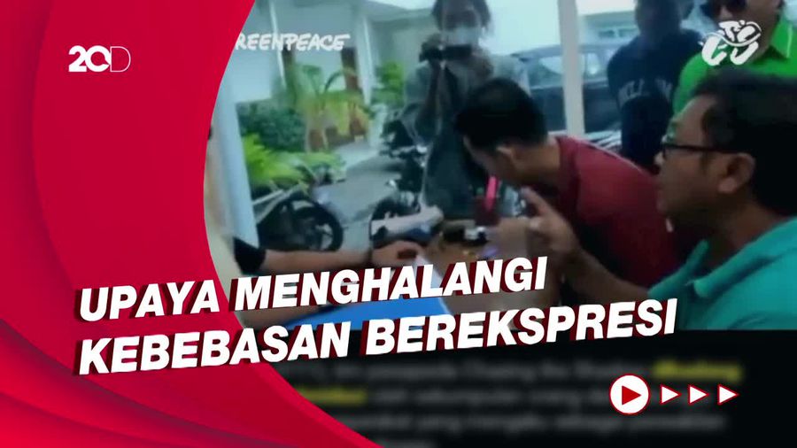 Greenpeace Soal Penghadangan Aktivis: Mencederai Demokrasi!