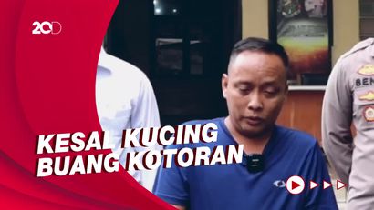 Ini Tampang Pria Pelempar Batu ke Kucing hingga Mati di Jaktim