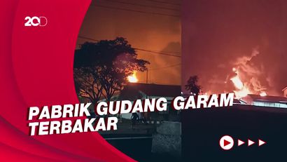 Sederet Fakta Kebakaran Pabrik Rokok Gudang Garam Kediri