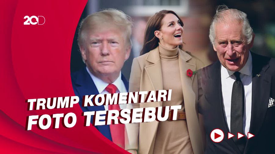 Marahnya Raja Charles ke Trump soal Foto Topless Kate Middleton
