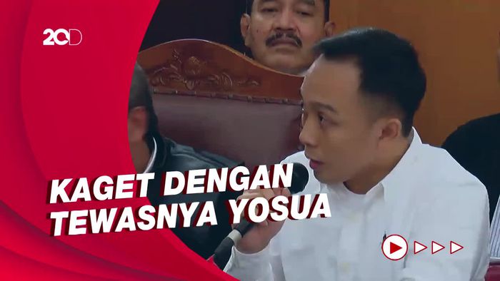Ricky Rizal Bingung Mondar-mandir, Tak Tahu Mau Ngapain Usai Yosua Tewas