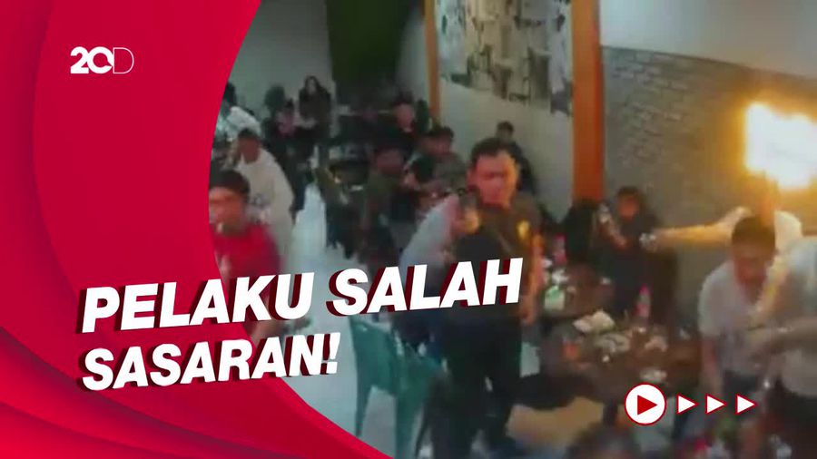 Kala Kasatreskrim Dkk Lagi Ngopi Malah Diserang Komplotan Berbusur