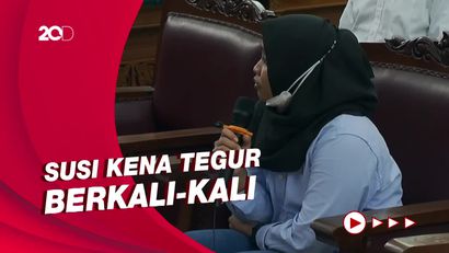 Susi Kena Tegur Lagi, Hakim: Aduh Kenapa Keterangan Berubah-ubah!