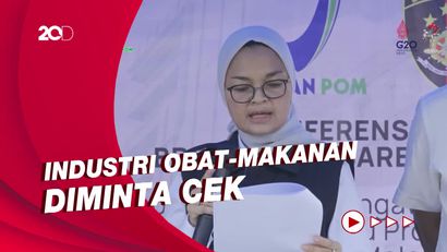 Instruksi BPOM Usai Temuan Pemalsuan Bahan Baku Pelarut Obat Sirup