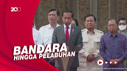 Jelang KTT G20, Jokowi Resmikan 4 Fasilitas di Bali
