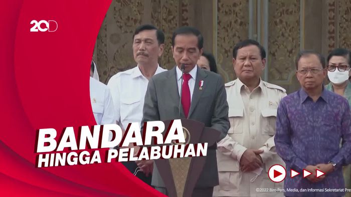 Jelang KTT G20, Jokowi Resmikan 4 Fasilitas di Bali