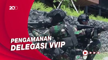 Aksi Latihan Operasi Khusus TNI Jelang KTT G20