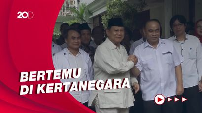 Prabowo Merasa Terhormat Dikunjungi Tim Relawan Jokowi di Kertanegara
