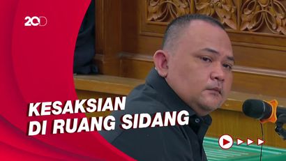 Kesaksian PHL Siaga di Kantor Sambo Hingga Tengah Malam Bikin Hakim Heran