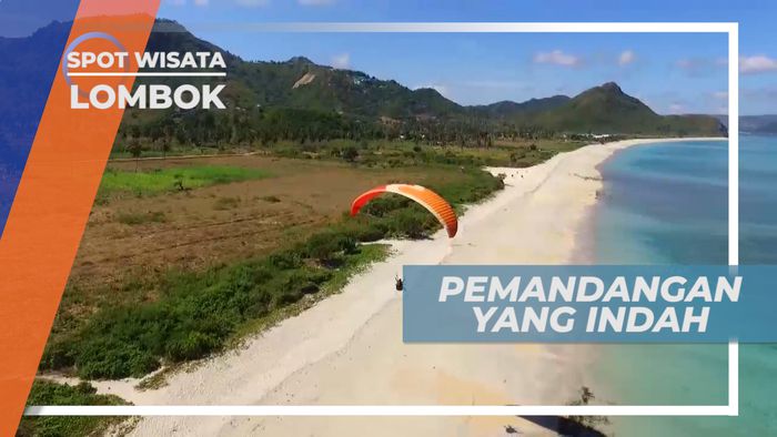 Menikmati Indahnya Pemandangan Alam Bukit Torok dari Udara, Lombok