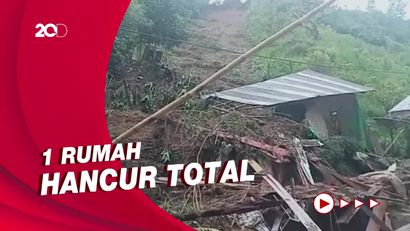 4 Rumah di Mamasa Diterjang Longsor, 8 Orang Luka!