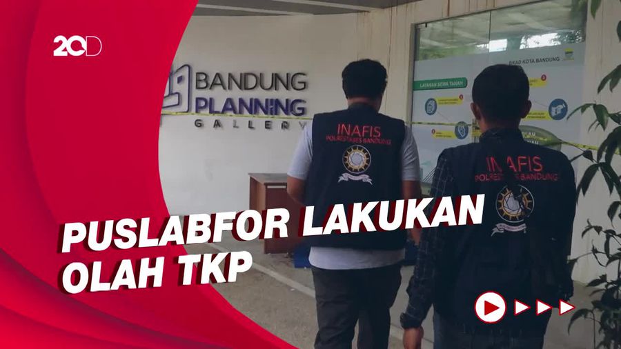 Puslabfor Selidiki Penyebab Kebakaran Kantor Bappelitbang Bandung