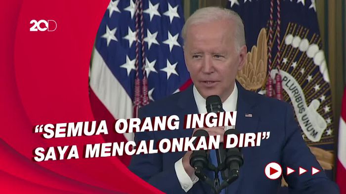  Biden: Saya Niat Mencalonkan Diri Lagi di Pilpres 2024