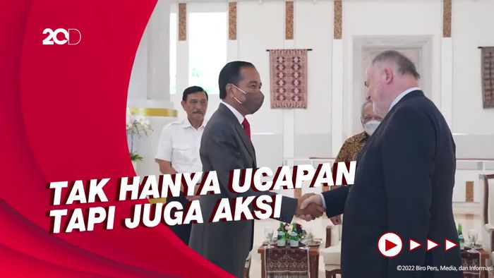 Presiden WWC Temui Jokowi, Minta Krisis Air Jadi Pembahasan KTT G20