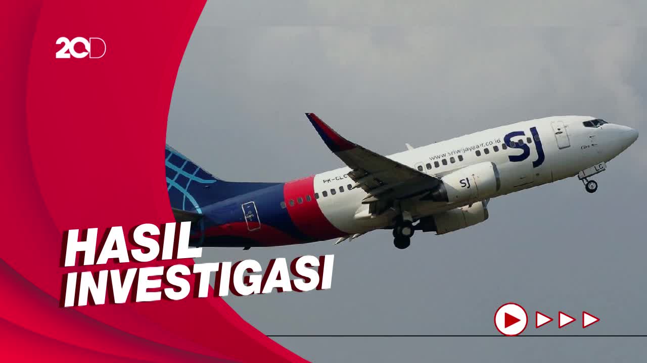 KNKT Ungkap 6 Faktor Penyebab Jatuhnya Sriwijaya Air SJ 182