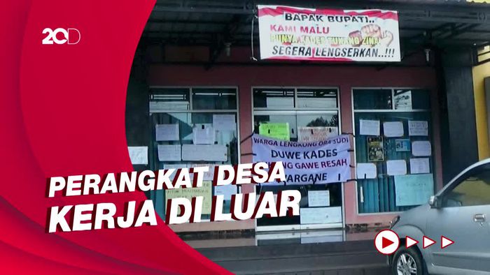 Kades Dituding Berzina, Kantor Desa di Banjarnegara Disegel Warga