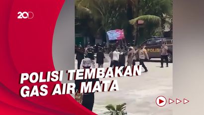 Detik-detik Kericuhan di Kampus USTJ Papua Gegara Bendera Kejora