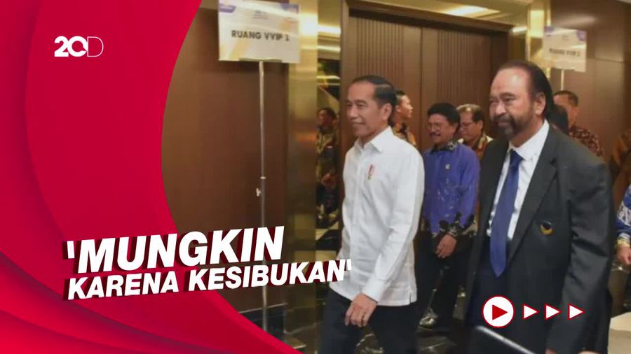 Absennya Sambutan Jokowi di HUT NasDem dan Respons Surya Paloh
