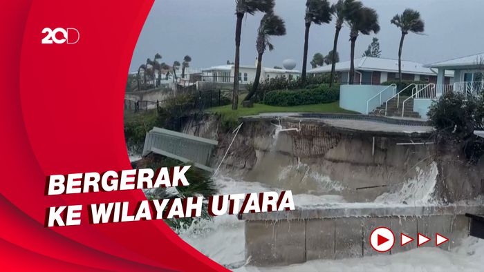 Pesisir Florida Hancur Dihajar Badai Tropis Nicole