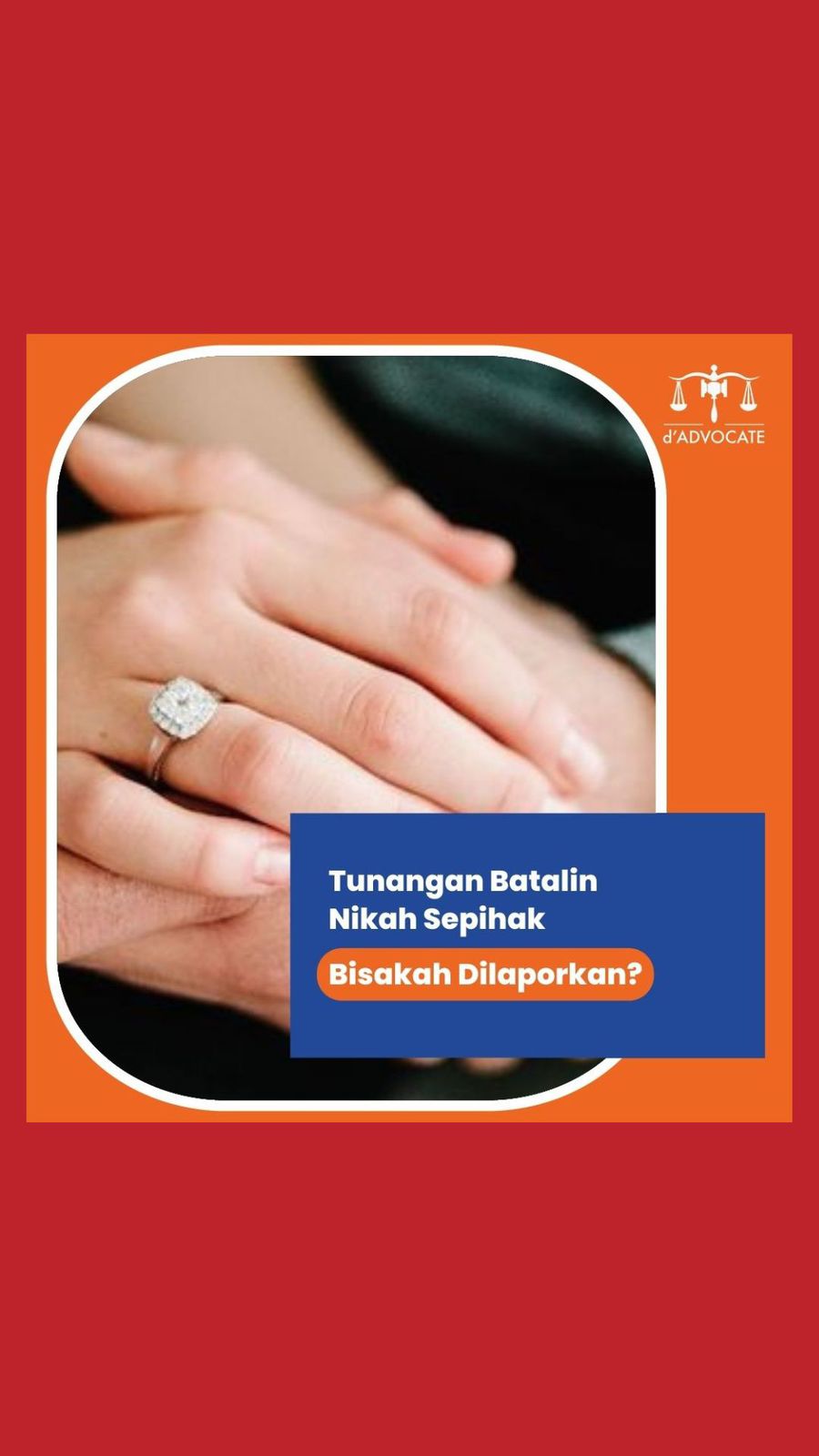 Pernikahan Dibatalkan Sepihak