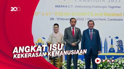 Momen Jokowi Hadiri Pembukaan KTT ASEAN di Kamboja