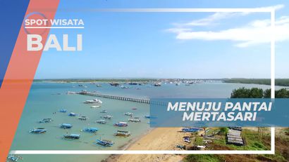 Menikmati Perjalanan Menuju Pantai Mertasari, Bali