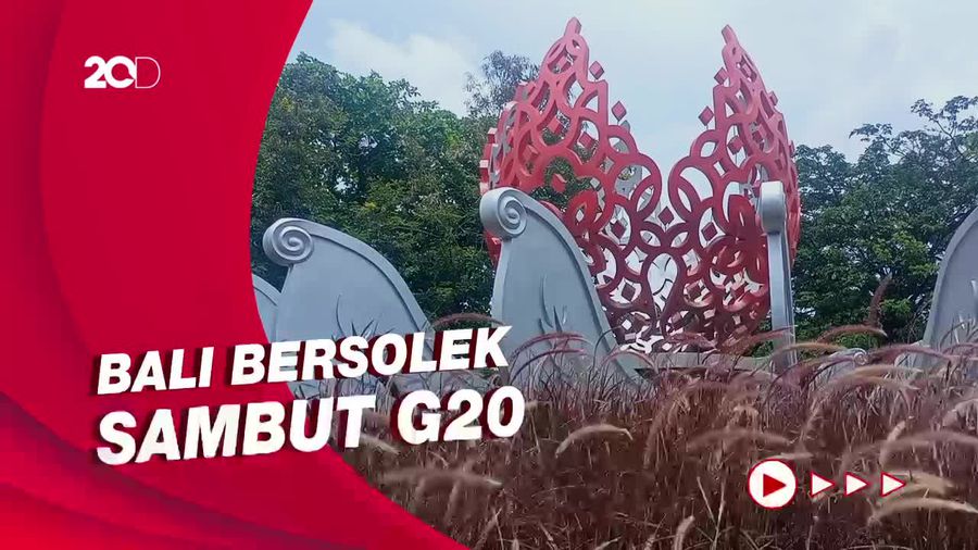 Suasana Jalan Protokol di Bali Jelang KTT G20