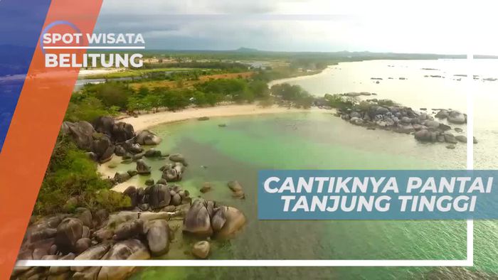 Panorama Keindahan Alam Pantai Tanjung Tinggi Belitung