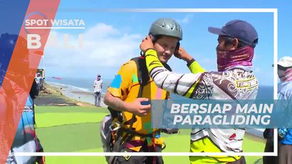 Paragliding Timbis Flying Site, Persiapan Terbang di Bali