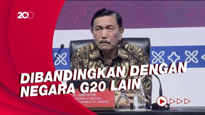 Di B20 Luhut Sindir Warga Indonesia yang Sebut Utang Negara Tinggi